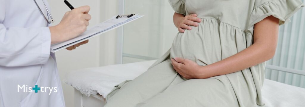 Pregnancy and cystitis care in clinic
