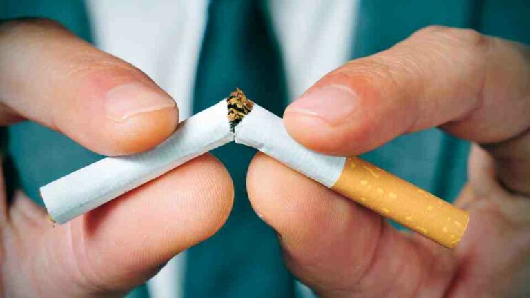 Tailored quit smoking timeline.